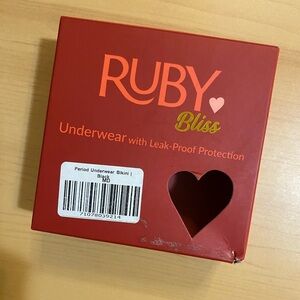 Ruby Love Bliss Underwear Leak and Stain Proof Bikini medium
